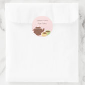 Tea Party Favoriser Sticker ou Enveloppe Sceau (Sac)