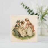 Tea Party Informal Uitnodiging (Staand voorkant)