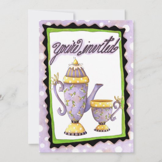 Tea Party - Invitation (Devant)