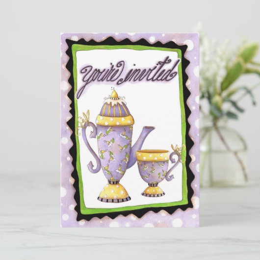 Tea Party - Invitation (Debout devant)