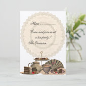 Tea Party - Invitation (Debout devant)