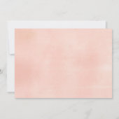 Tea Party invitation anniversaire, photo d'anniver (Dos)