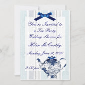 Tea Party Invitation Kaart (Voorkant)