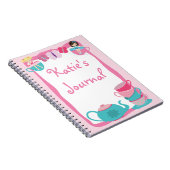 Tea Party Journal - notebook Notitieboek (Rechterzijde)