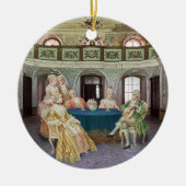 Tea Party Keramisch Ornament (Voorkant)