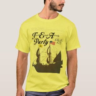 Tea Party like it's 1773 - Gadsden Shirt