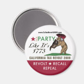 Tea Party Like It's 1773 Magnet (Recto/Verso)