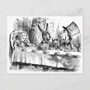 Tea Party & Madness Briefkaart