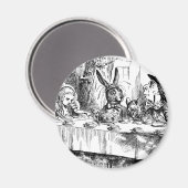 Tea Party & Madness Magneet (Voorkant / Achterkant)