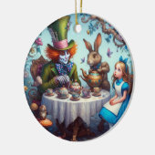 Tea Party met het Hatter ornament (Links)