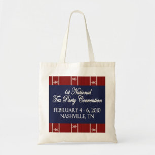 Tea Party National Convention Canvas tas