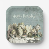  Tea Party Papieren Bordje (Voorkant)