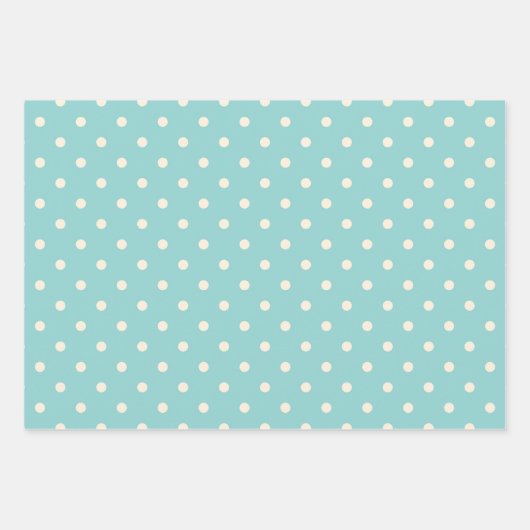 Tea Party Pastel Ensemble de papier cadeau envelop (Devant 2)