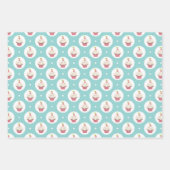 Tea Party Pastel Gift Wrapping Paper Set (Voorkant 3)