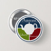 Tea Party Revolution Button (Voorkant /achterkant)