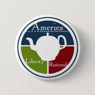 Tea Party Revolution Button