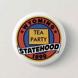 TEA PARTY RONDE BUTTON 5,7 CM