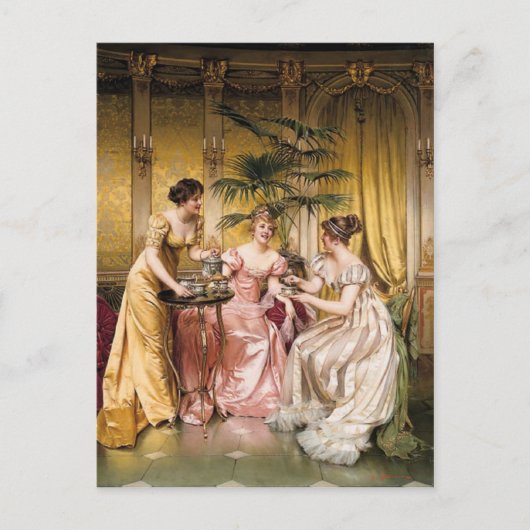 Tea Party - Soulacroix Briefkaart (Voorkant)