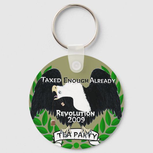 TEA Party Supply Sleutelhanger (Voorkant)