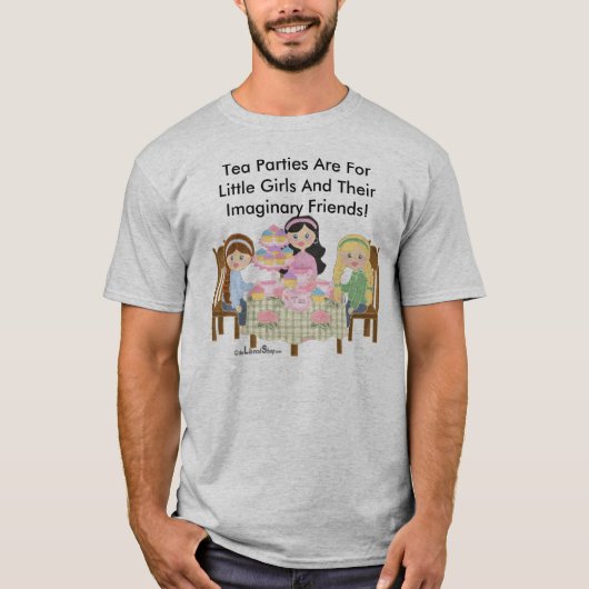 Tea Party T-shirt de base (Devant)