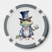 Tea Party Toad in Top Hoed Poker Chips (Achterkant)