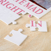 Tea Party van de Mad Hatter in Alice in Wonderland Legpuzzel (Zijkant)