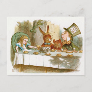 Tea Party van Mad Hatter Briefkaart