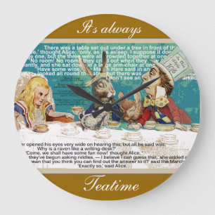 Tea Party van Mad Hatter Grote Klok