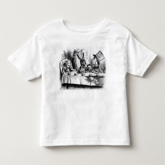 Tea Party van Mad Hatter Kinder Shirts (Voorkant)