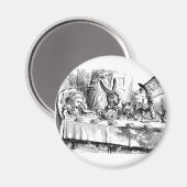 Tea Party van Mad Hatter Magneet (Voorkant / Achterkant)
