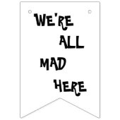 Tea Party van Mad Hatter Vlaggetjes (Tweede vlag)