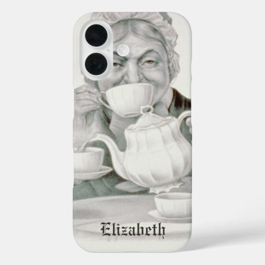 Tea Party-vrienden, een kopje dat juicht Case-Mate iPhone Case (Achterkant)