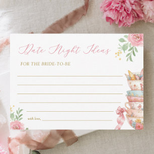 Tea Party Vrijgezellenfeest Date Night Ideeën Kaar Kaart