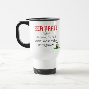 Tea Party, waarom? Reisbeker