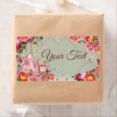 Tea Party Water Flesjes Etiketten (Insitu)