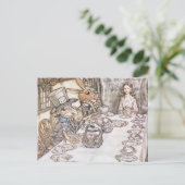 Tea Party with the Mad Hatter Briefkaart (Staand voorkant)