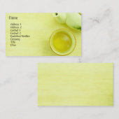 Tea Profile Card Visitekaartje (Voorkant / Achterkant)