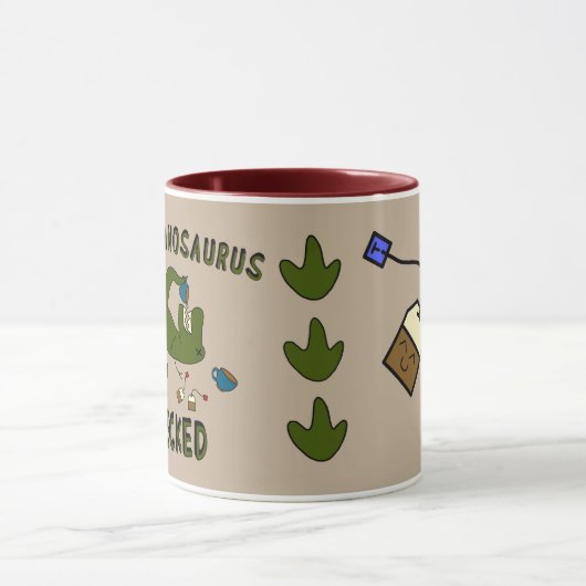 Tea-ranosaurus Wrecked Mok (Midden)