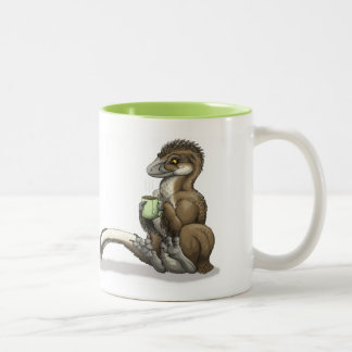 Tea Raptor-Mok Tweekleurige Koffiemok