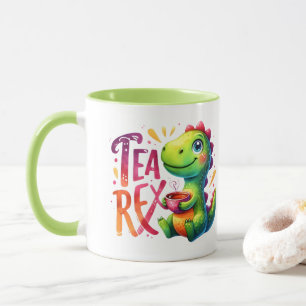Tea Rex Dinosaur Mok