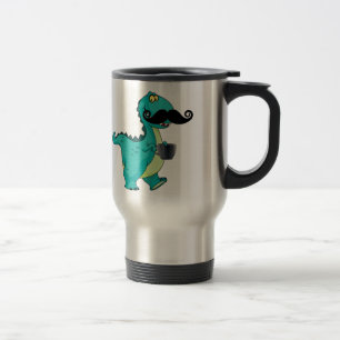 Tea- Rex Funny Dinosaur Cartoon Innuendo Reisbeker