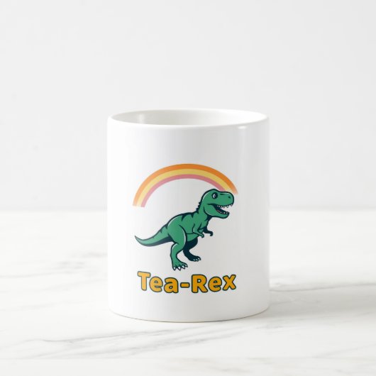 Tea-Rex Funny Tyrannosaurus Koffiemok (Center)