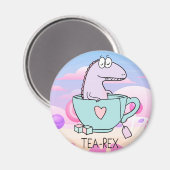 Tea Rex Magnet Magneet (Voorkant / Achterkant)