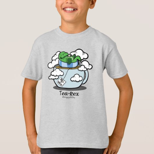 Tea-Rex T-shirt (Voorkant)