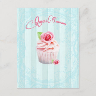 Tea Roos Cupcakes Kaart