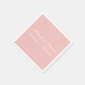 Tea Roos Upscale Solid Color Napkins Servet (Hoek)