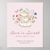 Tea rose L'amour est douce Poster (Devant)