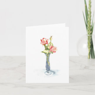 Tea Rozen notecards Kaart