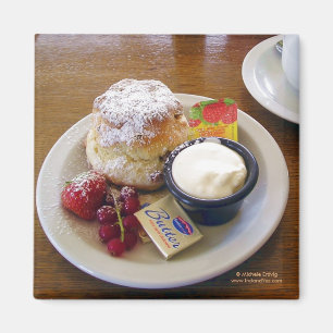 Tea & Scones Magnet Magneet
