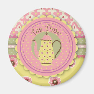 Tea Service Magnet Magneet